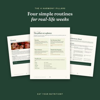 The 4 Harmony Pillars pages: Rotation and Gut-Hormone-Mood