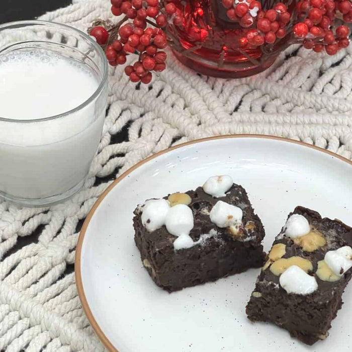 Mexican Hot Chocolate Brownies