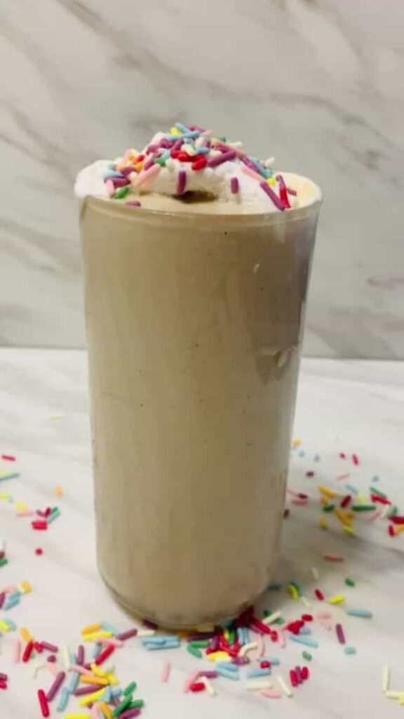 Frosted Sugar Cookie Protein Smoothie