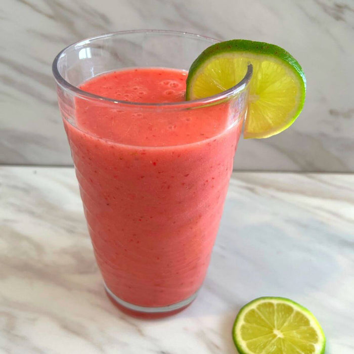 How to Make a Strawberry Watermelon Smoothie