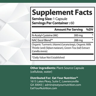 Harmony NAC + Liver Support - N-Acetyl Cysteine (NAC) Blend