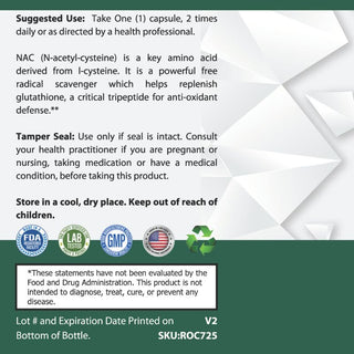 Harmony NAC + Liver Support - N-Acetyl Cysteine (NAC) Blend