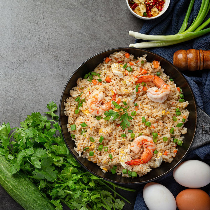 Healthy Shrimp Fried Rice
