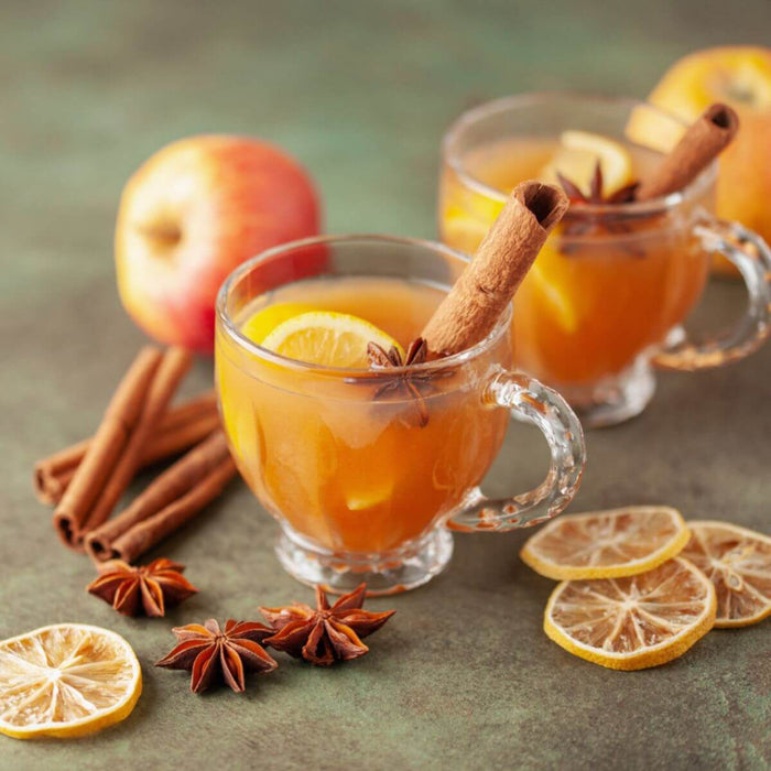 Spiced Hot Apple Cider Perfect for Holidays