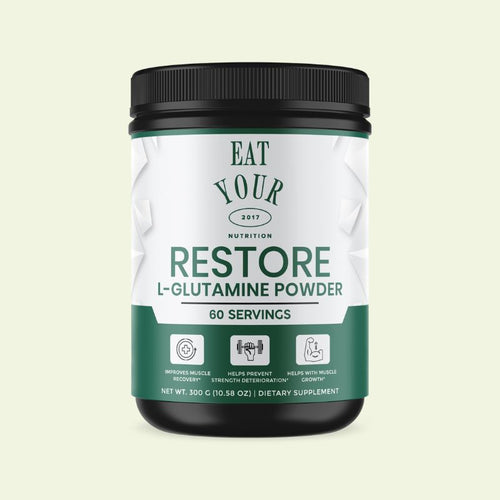 Restore L-Glutamine Powder | Gut Health & Recovery Support