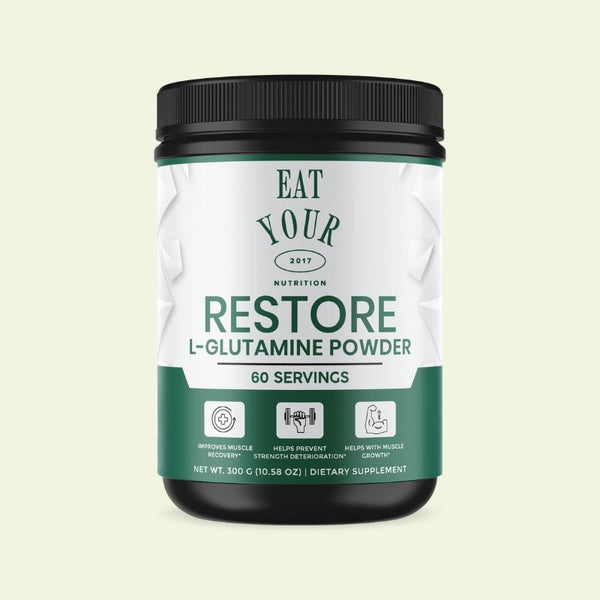 Restore l-glutamine powder by Eat Your Nutrition