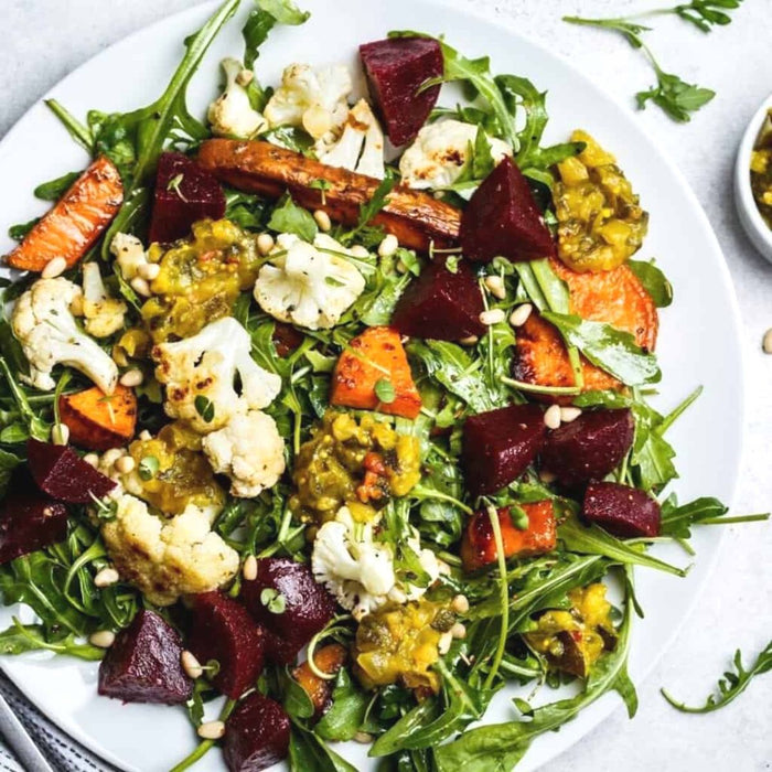 Simple Roasted Beet Salad Recipe for Energy