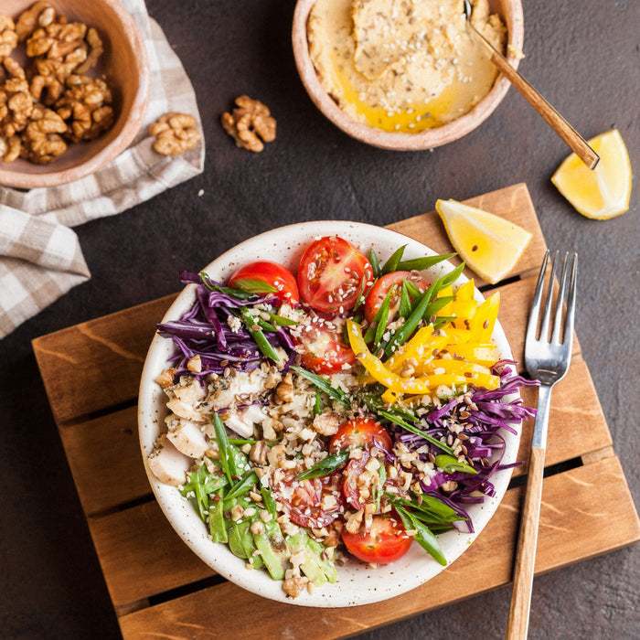 Learn to Make an Easy Thai Crunch Salad Bowl