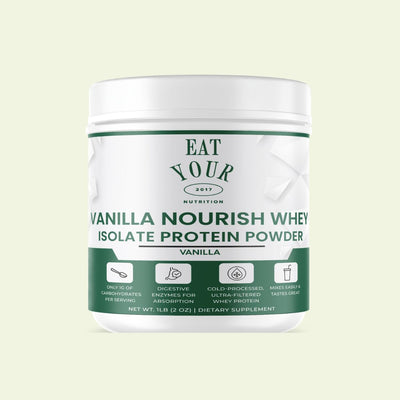 Vanilla Whey Isolate Protein Powder | Harmony Nourish™