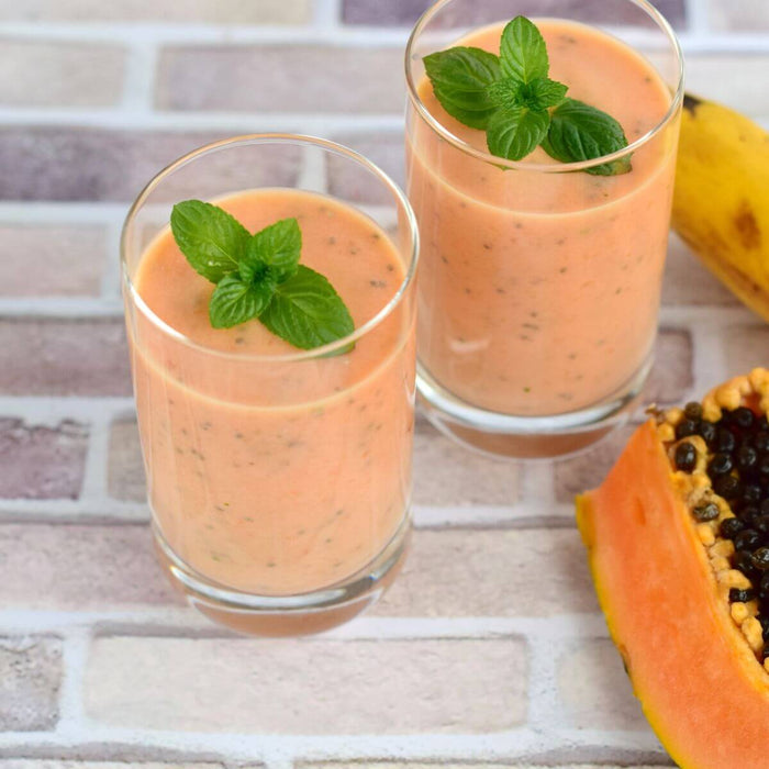 High Protein Papaya Smoothie